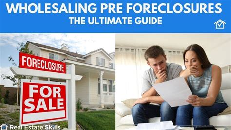wholesaling pre foreclosures ultimate guide real estate skills