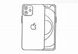 Drawing Iphone1 Appleiphone Iphone12pro Iphone12 Iphone12promax sketch template