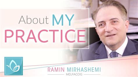 ramin mirhashemi md  practice youtube