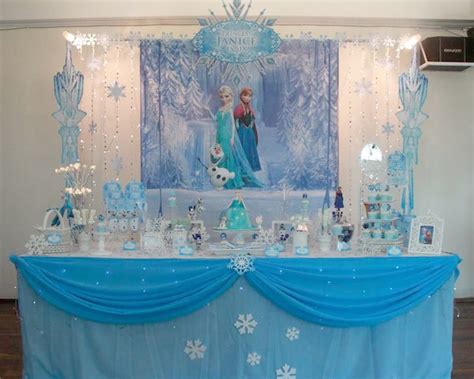 karas party ideas disneys frozen themed birthday party decor planning ideas