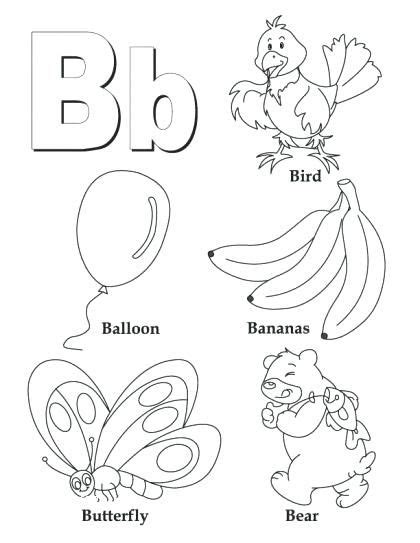 alphabet coloring pages  printable introduce  alphabet