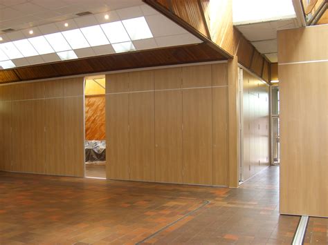 sliding folding partition sliding wall installed to allow this room to