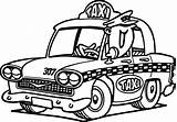 Taxi Coloring Cartoon Pages Drawing Cab Car Driver Cars Dino Getdrawings Transportation Charge Kids Power Color Cute Rangers Printable Getcolorings sketch template