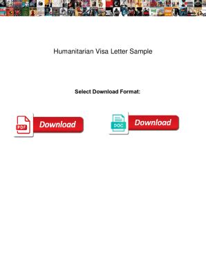 fillable  humanitarian visa letter sample humanitarian visa