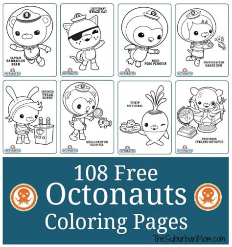 octonauts coloring pages  printable octonauts coloring pages porn