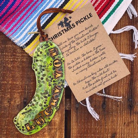 ornament game  tale   christmas pickle etsy christmas