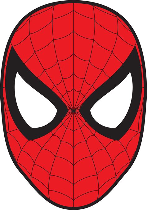 spidey mask png image purepng  transparent cc png image library