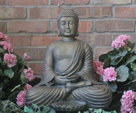 compassion buddha stone garden ornaments garden statues  uk