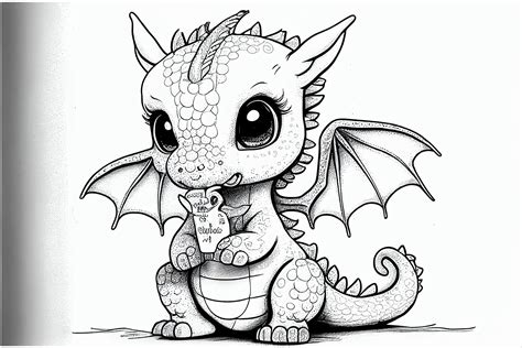 cartoon baby dragon coloring pages archives  color vrogueco