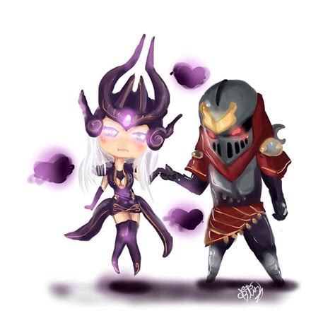 Zed X Syndra 💕💕💕💕 League Of Legends Official Amino