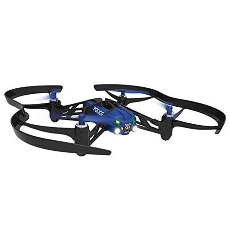 parrot airborne night mini drone maclane blue certified refurbished  certified
