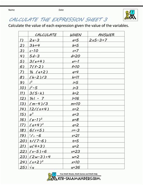 special education worksheets db excelcom