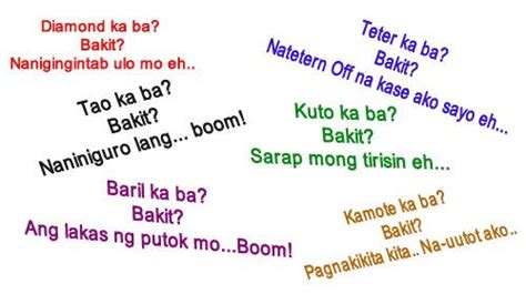 Pick Up Lines Tagalog Jokes Pang Asar