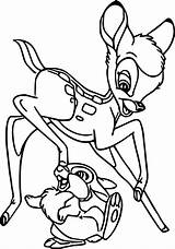 Bambi Thumper Coloring Wecoloringpage Zeichnungen sketch template