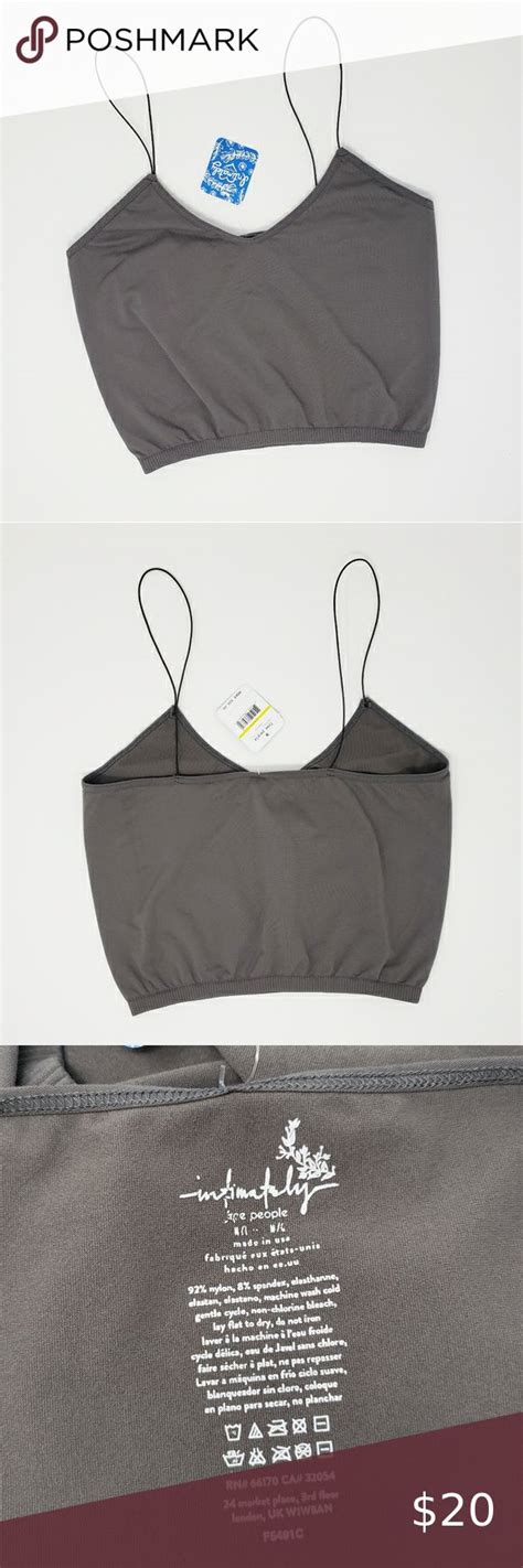 free people skinny strap seamless brami cami american made from our