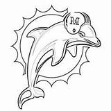 Dolphins Hurricanes Supercoloring Coloringpagesfortoddlers Disimpan sketch template