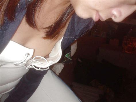 Downblouse Oops My Puffies I Zb Porn