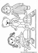 Coloring Pages Andy Pandy Cartoon Color Printable Character Book Sheets Kids Info Index sketch template