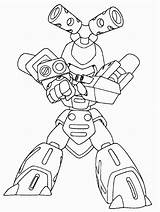 Medabots Coloring Pages Cartoons Advertisement sketch template