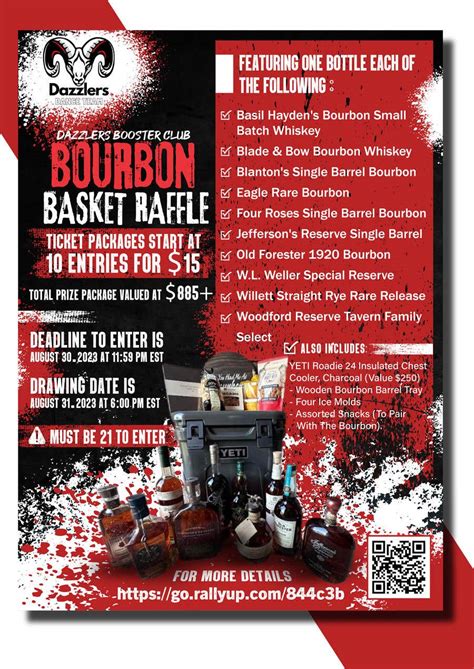 raffle flyer detailed content    edt