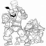 Warcraft Horde Zeichnen Adulte sketch template