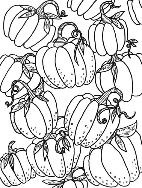 fall  autumn halloween coloring  pack etsy halloween coloring