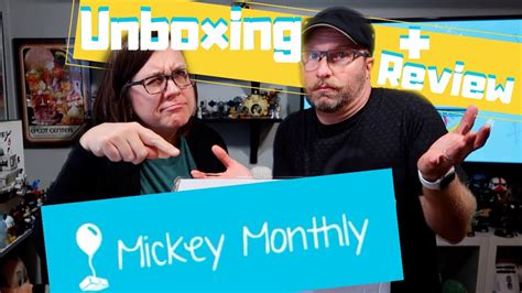 disney subscription box mickey monthly unboxing  review youtube