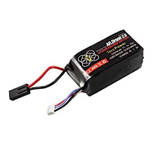 amazoncom tera mah upgrade battery  parrot ar drone  power edition helicopter toys