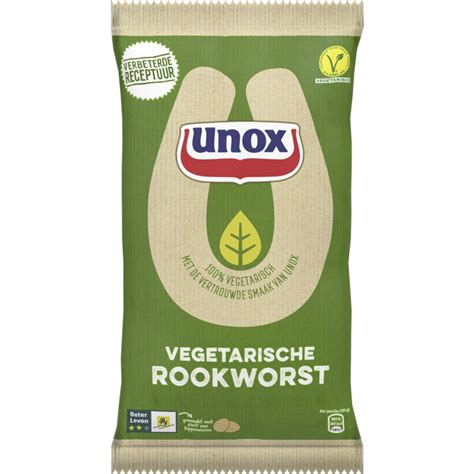 unox rookworst vegetarisch bestellen ahnl