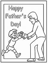 Happy Fathers Father Coloring Pages Cards Christian Printable Kids Poems Dad Card Greetings Crafts Quotes Colouring Sheets Gifts Facts History sketch template