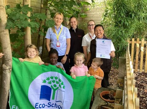 top environmental award  lavenders day nursery pre schoolers childbase