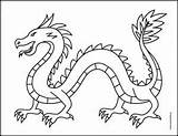 Dragon Artprojectsforkids sketch template