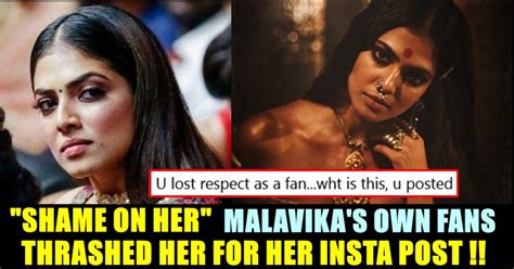 Netizens Called Out Malavika Mohanan For Her Regressive Caption
