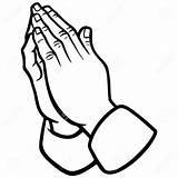 Praying Hands Drawing Illustration Vector Stock Clip Background Tutorial Prayer Draw Hand Illustrations Step Royalty 1080p Pc Easy Small Vectors sketch template