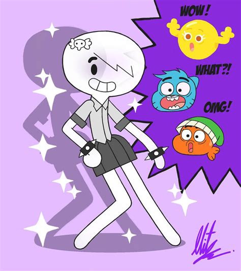 carrie has legs by radiumiven the amazing world of gumball world of
