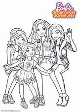 Barbie Skipper Stacie Dreamhouse Coloriages sketch template