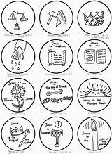 Jesse Tree Ornaments Coloring Symbols Pages Christmas Printable Paper Advent Meanings Ornament Jesus Print Activities Contact Coloringhome Unique Printablee Ornaments2 sketch template