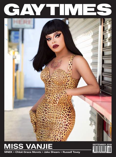 Miss Vanjie Covers ‘gay Times Magazine’ In Glam Style