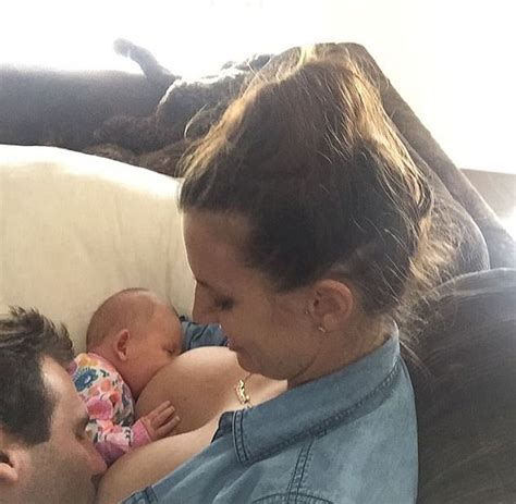 dad posts picture of breastfeeding but people are mad