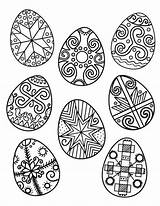 Easter Eggs Egg Coloring Ukrainian Drawing Sheets Pages Printable Pdf Colouring Pysanky Patterns Ukraine Designs Templates Template Book Draw Religious sketch template
