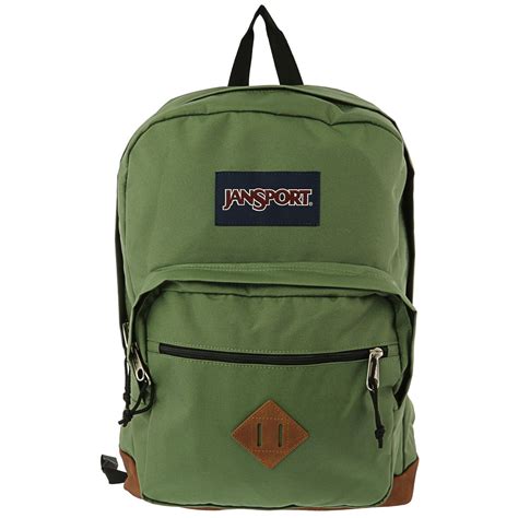 jansport jansport city view polyester backpack muted green walmartcom walmartcom