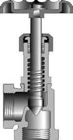 crane   bronze angle valve  needle type disc fnpt