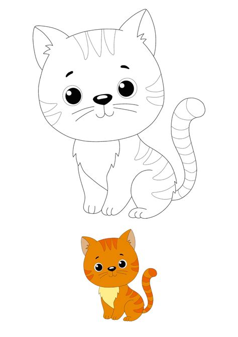 cute cat coloring pages   coloring sheets  cat coloring