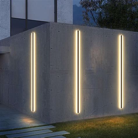linear luminaire waterproof outdoor wall light house lighting outdoor