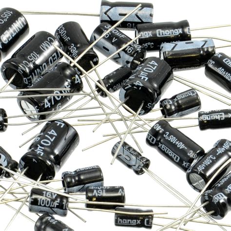 pack  electrolytic capacitors  types    australia