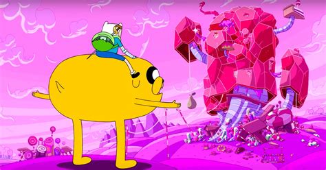 Finn S Treehouse Becomes Candy In Adventure Time