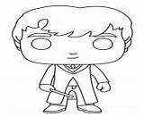 Coloring Pages Pops Gary Potter Neville Harry Pop Funko sketch template
