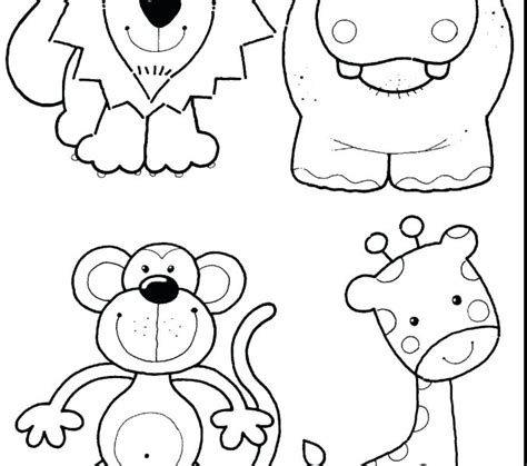 zoo coloring pages  preschoolers  getdrawings