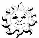 Sun Coloring Pages Kids Print Coloringkids sketch template