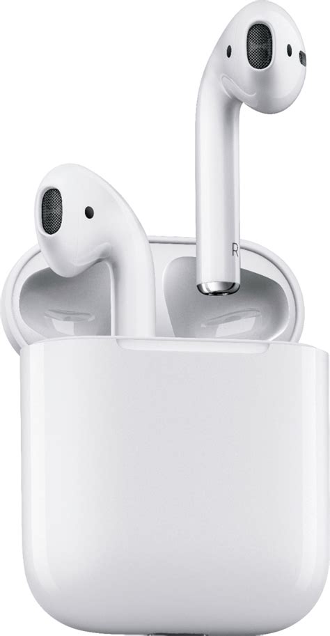 Best Buy Apple Airpods With Charging Case 1st Generation Mmef2am A